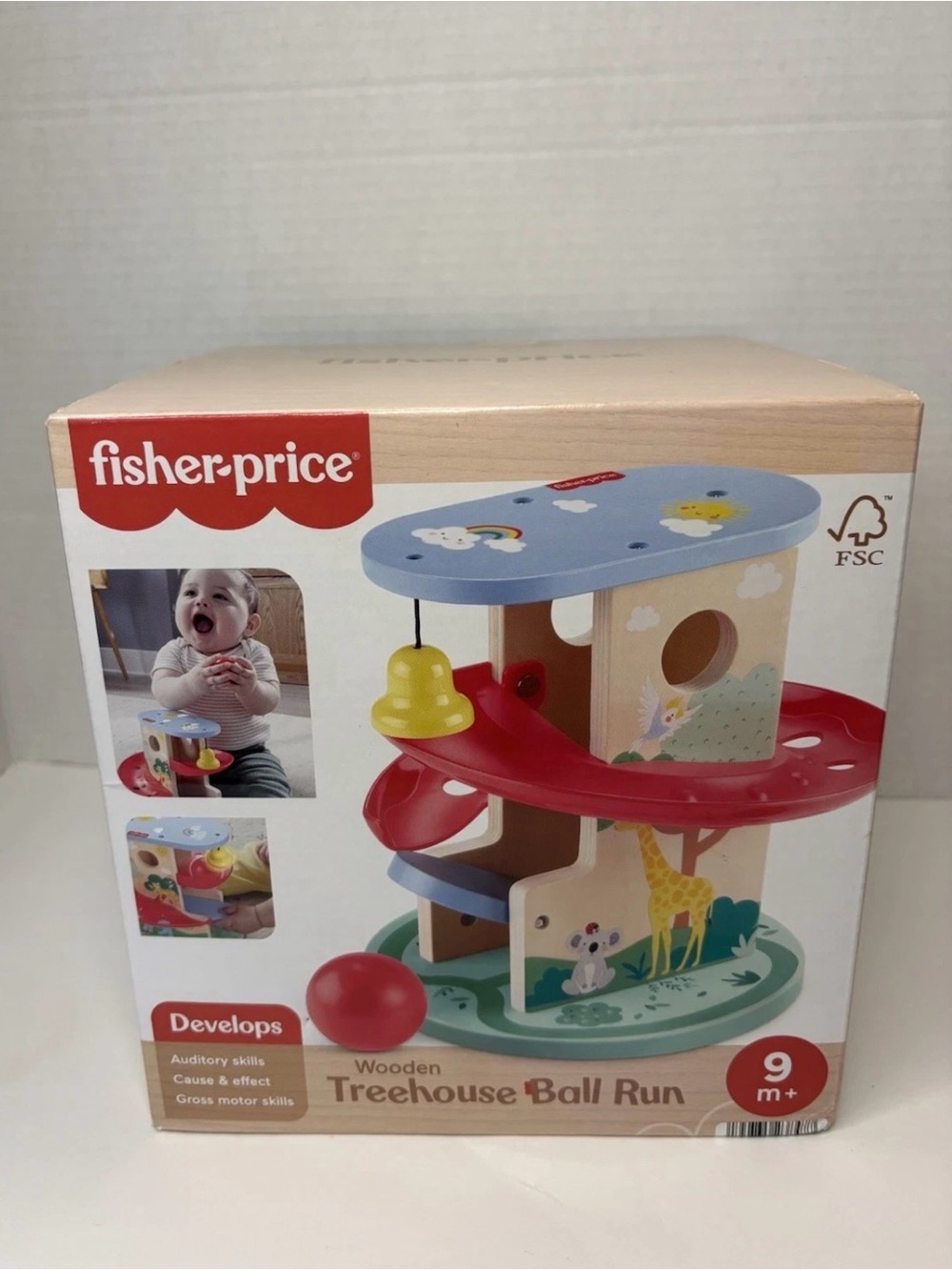 Fisher Price Wooden Treehouse Ball Run